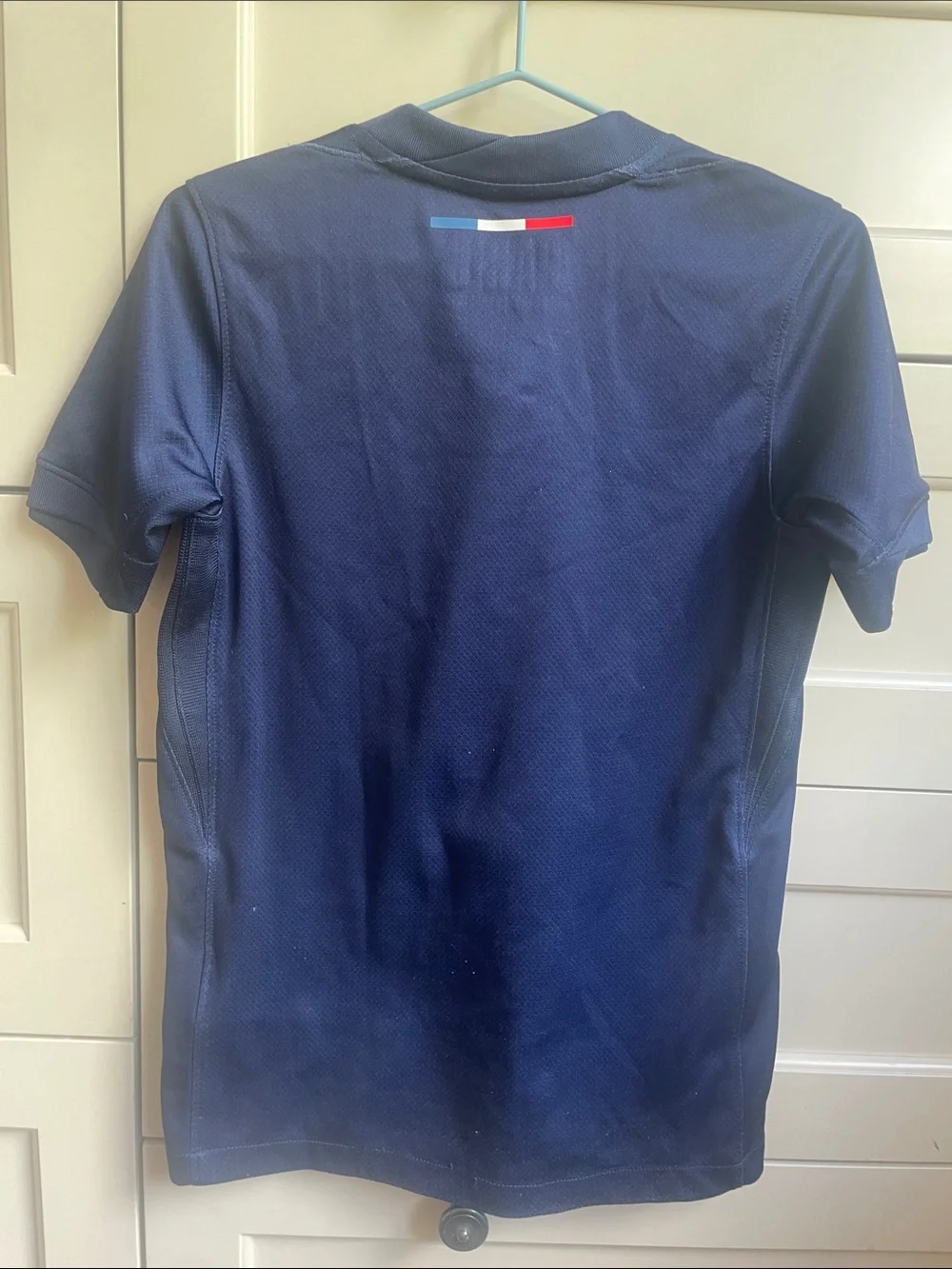 Nike Kids PSG Short Sleeve Jersey in Navy and Red